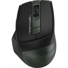 A4TECH Мышь беспроводная Fstyler FB35, Bluetooth/Радио, оптическая, USB, 2000dpi, зеленый и черный [fb35 midlight green]
