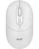 ACER Мышь беспроводная OMR301, Bluetooth/Радио, оптическая, USB, 1600dpi, белый [zl.mcecc.01u]