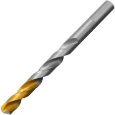 DENZEL Сверло спиральное по металлу 8,5 x 117 мм, Р6М5, Golden Tip 718240