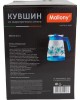 Кувшин MALLONY Кувшин PENTOLA-2500, объем: 2,5 л, из жаропрочного стекла, с пластик ручкой, синий (910118)