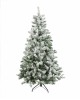 ЕЛЬ ROYAL CHRISTMAS ROYAL CHRISTMAS Ель Flock Tree Promo PVC Hinged 120 см 164120 164120