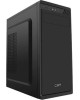 CBR PCC-ATX-J02-450W Корпус ATX Miditower J02, c БП PSU-ATX450-12EC (450W/120mm), 2*USB 2.0, HD Audio+Mic, кабель питания 1.2м, Black