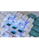 Беспроводная гарнитура REDRAGON (71476) Veigar BT/2.4G/пров.,RGB,бело-голубой