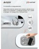 Наушники A4TECH 2Drumtek BH300 1м белый/серый (BH300 GRAYISH WHITE)