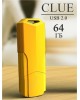 Флэш-напокитель SMARTBUY (SB64GBCLU-Y) UFD 2.0 064GB CLUE Yellow (