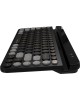 A4TECH Клавиатура Fstyler FBK30, USB, Bluetooth/Радиоканал, черный серый [fbk30 blackcurrant]