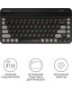 A4TECH Клавиатура Fstyler FBK30, USB, Bluetooth/Радиоканал, черный серый [fbk30 blackcurrant]
