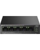 TP-LINK Коммутатор LS105LP (L2) 5x100Мбит/с 4PoE 41W неуправляемый