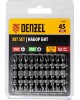 DENZEL Бита двухсторонняя, PH2-PZ2 х 45 мм, сталь S2, 10 шт. 11675