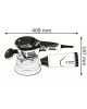 BOSCH Эксцентриковая шлифмашина GEX 40-150 [060137b202]