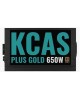 FORMULA Блок питания AC KCAS PLUS GOLD 650W RGB, 650Вт, 120мм, черный, retail [kcas plus 650g]