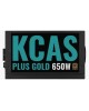 FORMULA Блок питания AC KCAS PLUS GOLD 650W RGB, 650Вт, 120мм, черный, retail [kcas plus 650g]