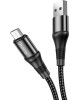 Кабель microUSB HOCO (6931474734211) X50 USB (m) - microUSB (m) 1.0м - черный