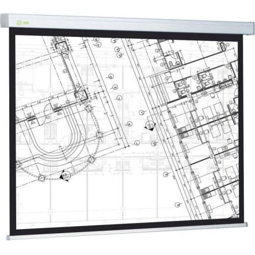 CACTUS Экран 104.6x186см Wallscreen CS-PSW-104x186 16:9 настенно-потолочный рулонный белый