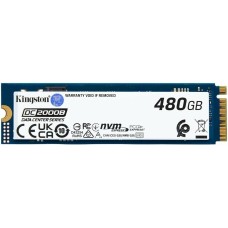 KINGSTON SSD накопитель DC2000B 480ГБ, M.2 2280, PCIe 4.0 x4, NVMe, M.2 [sedc2000bm8/480g]