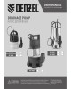 Насосы DENZEL Дренажный насос DP800A, 800 Вт, подъем 5 м, 13000 л/ч 97219