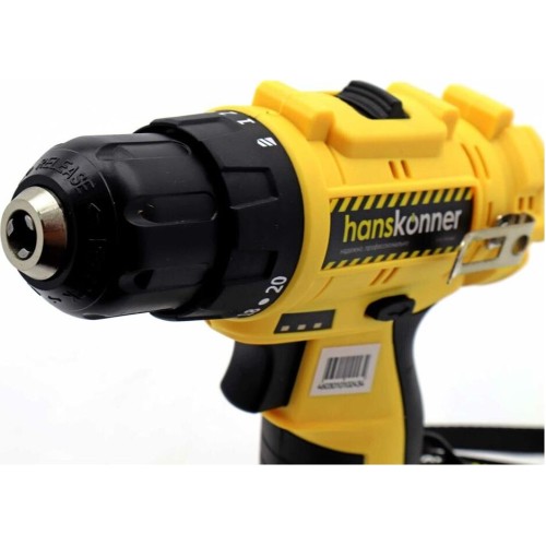 Дрель аккумуляторная HANSKONNER HCD1230R Дрель аккумуляторная Дрель аккумуляторная HANSKONNER HCD1230R Дрель аккумуляторная