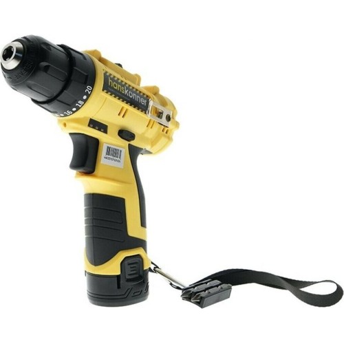Дрель аккумуляторная HANSKONNER HCD1230R Дрель аккумуляторная Дрель аккумуляторная HANSKONNER HCD1230R Дрель аккумуляторная