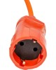 Силовой удлинитель UNIEL (UL-00010793) YX10-101 /UCK-1N/2x1,00/10M/O ORANGE