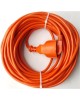 Силовой удлинитель UNIEL (UL-00010793) YX10-101 /UCK-1N/2x1,00/10M/O ORANGE