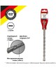 Бур KRANZ (KR-91-0020) Бур по бетону 12x210x150мм SDS PLUS