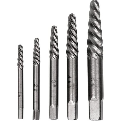 Сверло KRANZ (KR-12-6701) Набор экстракторов для шурупов 1 Сверло KRANZ (KR-12-6701) Набор экстракторов для шурупов 1
