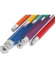 GROSS Набор ключей имбусовых Torx -TT, 9 шт: T10-T50, магнит, S2, экстра-длинные, хром/краска 9 шт 16402