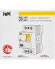 IEK Выключатель дифф.тока УЗО ВД1-63 (MDV10-2-063-300) 63A 300мА AC 2П 230В 2мод белый (упак.:1шт)