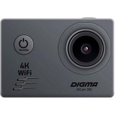 DIGMA Экшн-камера DiCam 300 серый