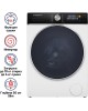 MAUNFELD Стиральная машина MFWD14106WH03 класс: B загр.фронтальная макс.:10кг (с сушкой) белый инвертер