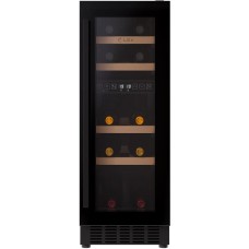 LEX Винный шкаф однокамерный LWD3017BL dual zone вместимость: 17 бутылок, черный