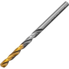 DENZEL Сверло спиральное по металлу 4,5 x 80 мм, Р6М5, Golden Tip 718231