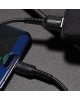 Кабель Type-C BOROFONE (6957531099475) BX16 USB-Type-C 2A 1m черный