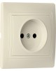 Розетка SMARTBUY (SBE-01i-10-S1-N-c) Венера, 1-местная, бежевый