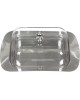 Масленка AGNESS 912-001 с пластиковой крышкой НЖС 19*7*12см