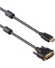 Кабель EXEGATE EX191101RUS Кабель HDMI-DVI EX-CC-HDMIM-DVIM-1.8 (19M/25M, dual link, 2 фильтра, 1,8м, позолоченные контакты)