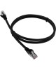 LANMASTER Патч-корд LAN-PC45/S6-3.0-BK FTP RJ-45 вил.-вилка RJ-45 кат.6 3м черный LSZH (уп.:1шт)