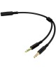 HYPERX Гарнитура игровая Cloud Stinger 2, для компьютера и игровых консолей, мониторные, проводные, черный [519t1aa]