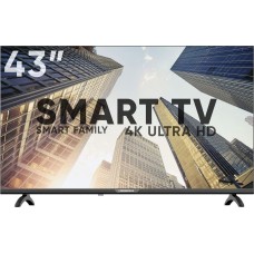 LED-телевизор SOUNDMAX SM-LED43M01SU UHD SMART безрамочный