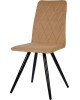 Стул обеденный POLINI Home Rio SM, бежевый-черный (2 кор.)