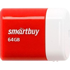 Флэш-напокитель SMARTBUY (SB64GBLARA-R) UFD 2.0 064GB LARA Red