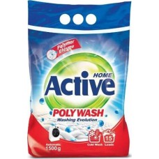 Стиральный порошок автомат ACTIVE Стиральный порошок автомат Poly Wash , 1.5 кг (511701037)