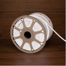 NEON-NIGHT Гибкий неон 8х16мм односторонний 120 LED/м БЕЛЫЙ 230В бухта 100м (с комплектом подключения)