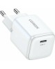 UGREEN Сетевое зарядное устройство CD319 (15326) Nexode 30W USB-C PD GaN Fast Charger EU. Цвет: белый
