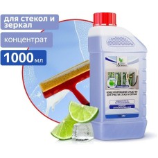 CLEAN&GREEN Концентрированное средство для очистки стекол и зеркал 1 л. Clean&Green CG8035