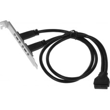 NONAME Адаптер USB 2xUSB3.1 Type-C Bulk