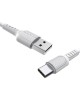 Кабель Type-C BOROFONE (6957531099468) BX16a USB-Type-C 2A 1M белый