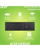 ACER Клавиатура OKR020, USB, Радиоканал, черный [zl.kbdee.004]