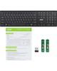ACER Клавиатура OKR020, USB, Радиоканал, черный [zl.kbdee.004]