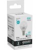 GAUSS Лампа светодиодная Elementary 6Вт цок.:E14 шар 220B 4100K св.свеч.бел.нейт. (упак.:1шт) (53126)